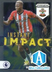 2021-22 PANINI PRIZM PREMIER LEAGUE INSTANT IMPACT INSERT MOUSSA DJENEPO NO. 4